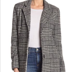 Sebby long line plaid coat - Size S.   Worn once